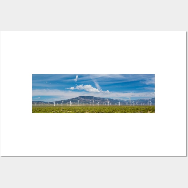 Spring Valley Wind Farm, Nevada, USA (C033/5385) Wall Art by SciencePhoto